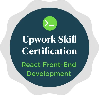 Upwork badge